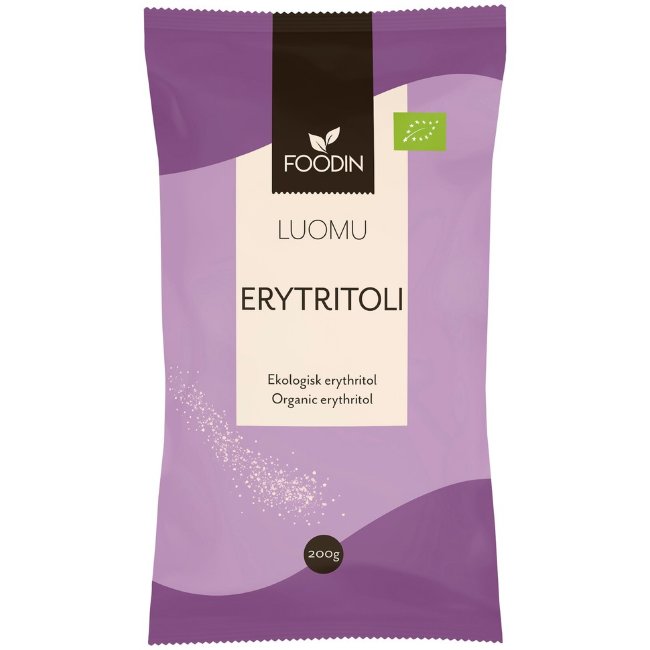 Заменитель сахара (эритритол) Foodin Erytritoli Luomu 200 гр