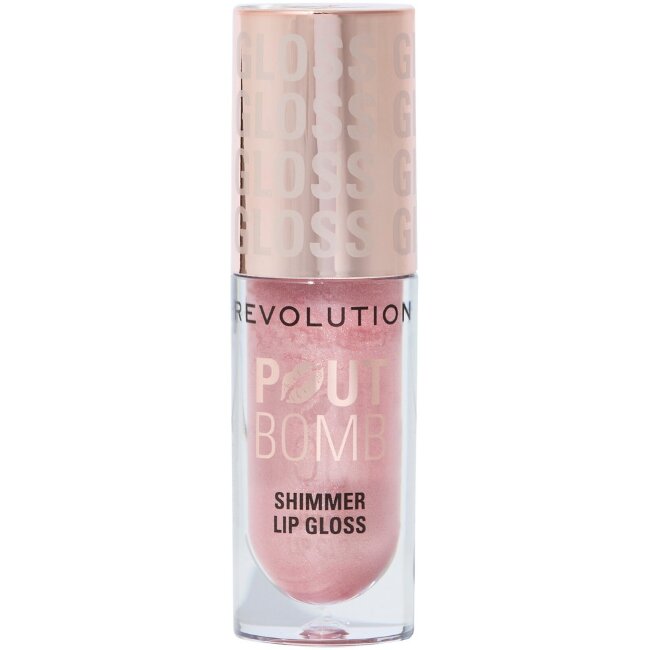 Блеск для губ Revolution Pout Bomb Shimmer 4,6 мл shine pink Блеск для губ Revolution Pout Bomb Shimmer 4,6 мл shine pink