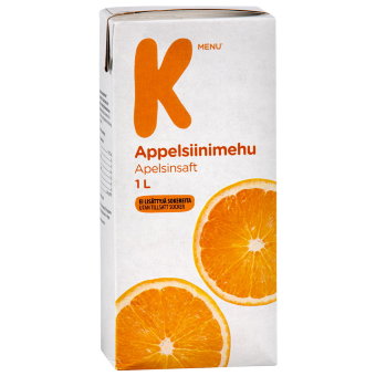 Апельсиновый сок (неосветлённый) K-menu 1 л