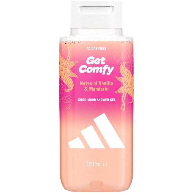 Гель для душа Adidas Vibes Get Comfy 250 мл, для женщин Гель для душа Adidas Vibes Get Comfy 250 мл, для женщин