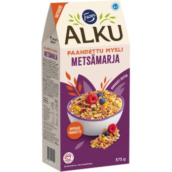 Мюсли с лесными ягодами Fazer Alku 375 гр