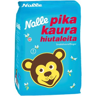 Быстрые овсяные хлопья Nalle 1,5 кг