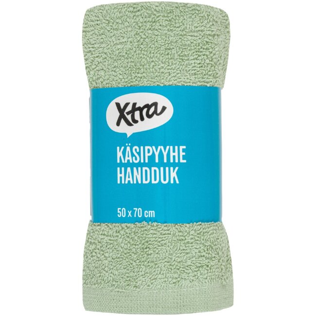 Ручное полотенце Xtra Anna 50x70 см светло-зеленое