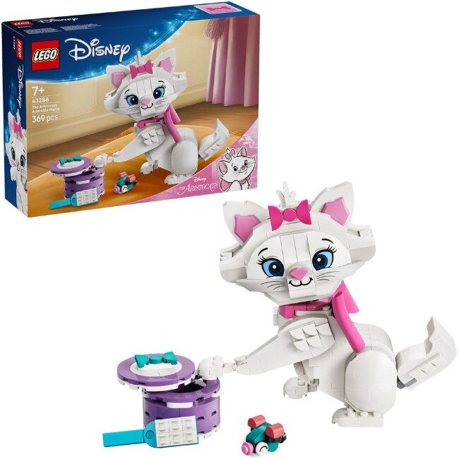 Набор для сборки LEGO® Disney Classic 43286 Aristokatit: очаровательная Мари Набор для сборки LEGO® Disney Classic 43286 Aristokatit: очаровательная Мари