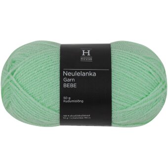Пряжа House Bebe 50 гр индиго грин 2587