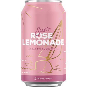 Лимонад Sun'n Rose с лимоном 0,33 л