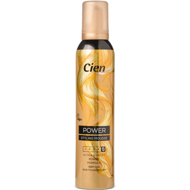 Мусс для фиксации волос Cien № 5 POWER экстра сильный 250 мл