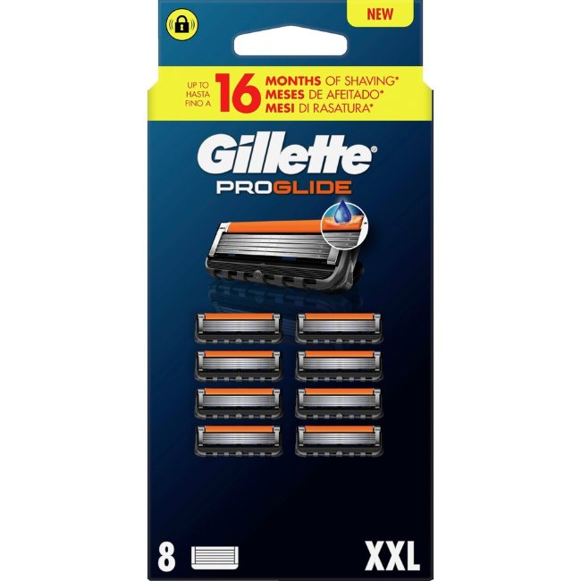 Сменные лезвия Gillette Proglide 8 шт