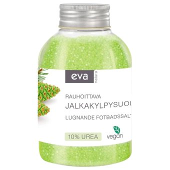 Успокаивающая соль для ванночки для ног Eva Natura 600 гр + 10% мочевины