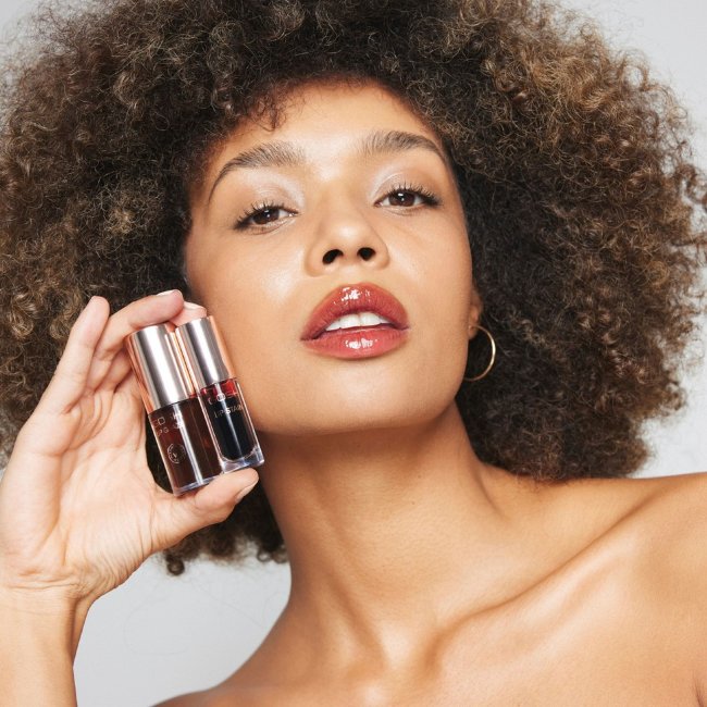 Блеск для губ Gosh Lip Stain - темный шоколад 3 мл